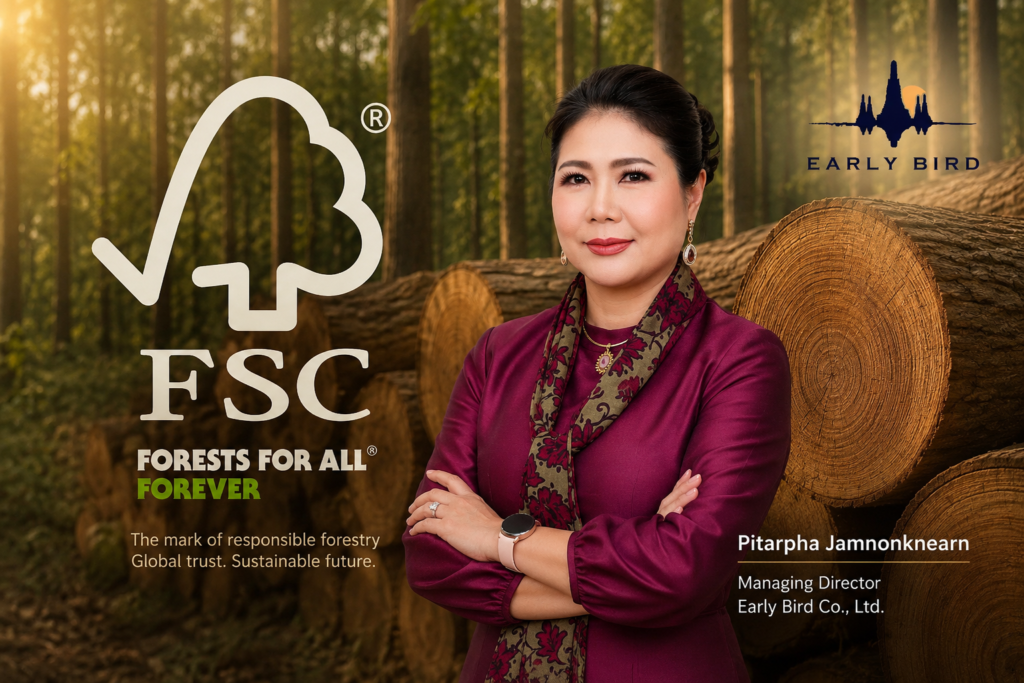 Pitarpha Jamnonknearn — Managing Director, Early Bird Co., Ltd. — FSC Forests For All Forever